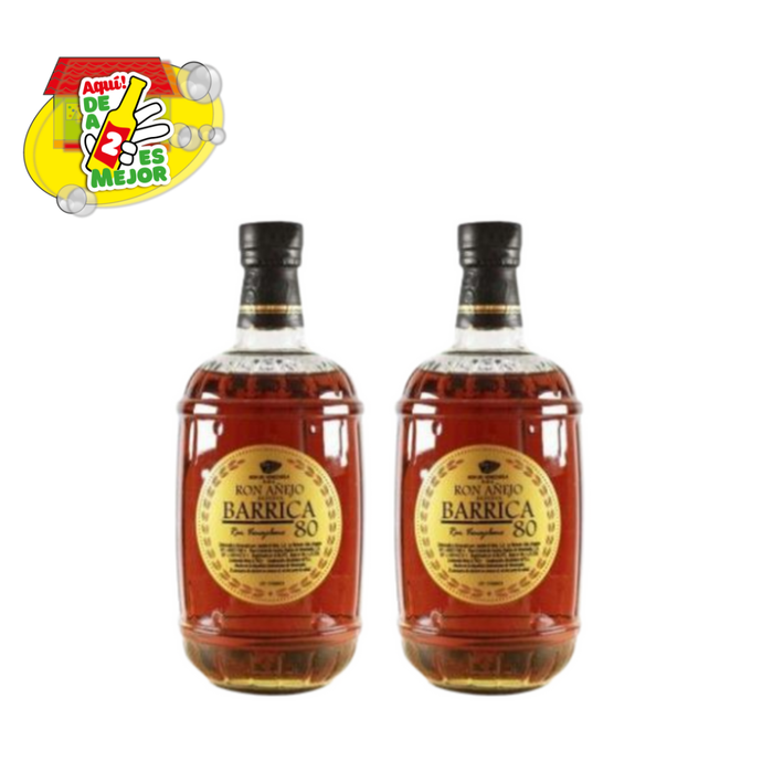 Ron Barrica 80 0.7L – La Casa de la Caña