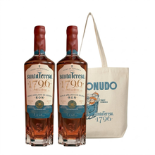 Cargar imagen en el visor de la galería, 2 Santa Teresa 1796 0.7L + Tote Bag Edición Especial
