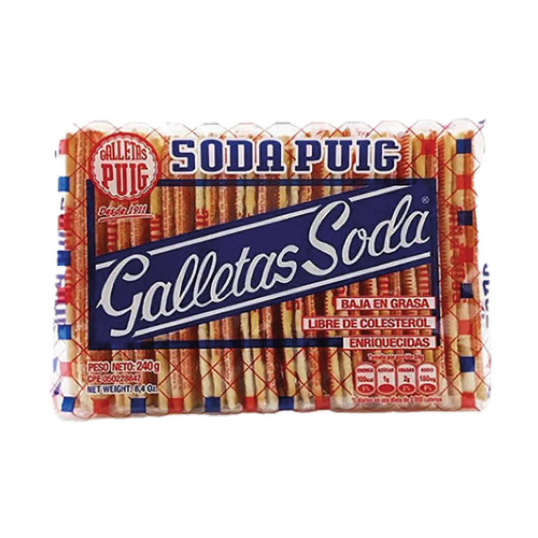 Galletas Soda Puig Enriquecida