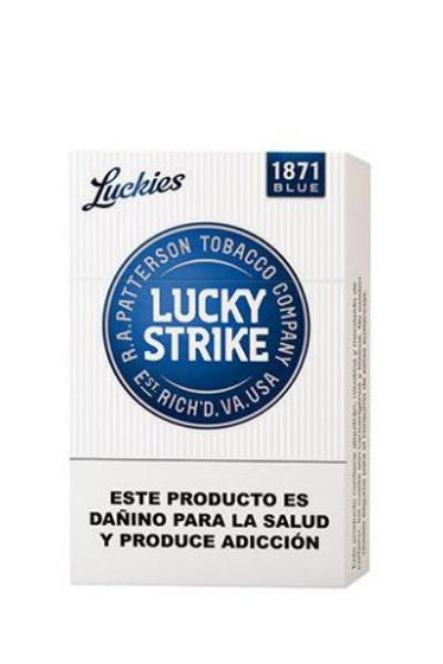 Cigarrillo Lucky Strike Blue